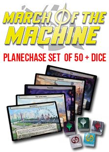 Planechase: Set of 50 + Dice